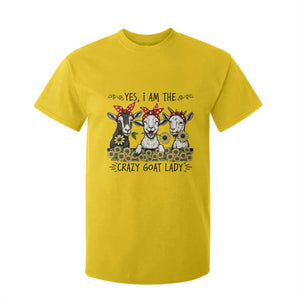 I Am The Crazy Goat Lady T Shirt For Kid Goat Lady Gift TS12 Daisy Print Your Wear