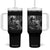 Goat Selfie With Bigfoot Tumbler With Handle Funny Cryptid Gift TS12 One Size: 40 oz Black Print Your Wear