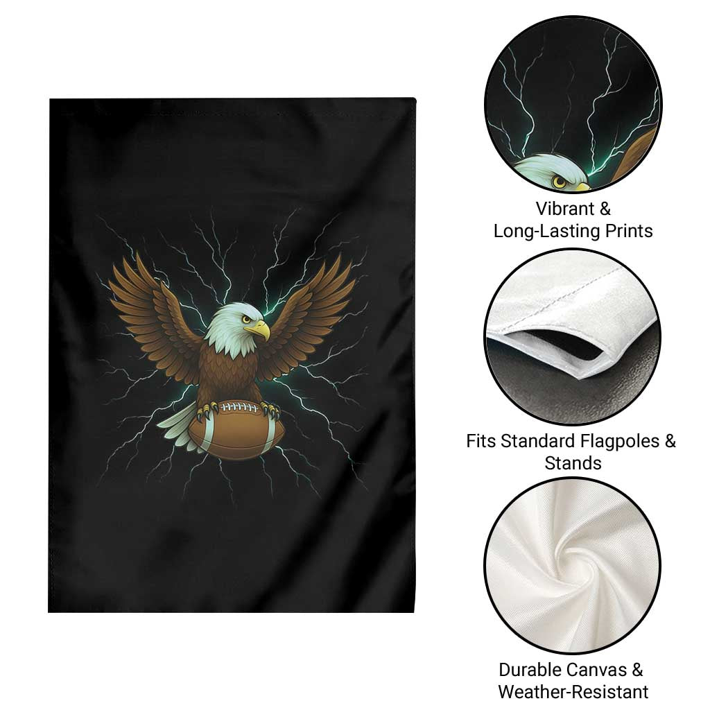 Lightning Eagle Lover Garden Flag Sport Lover Gift TS12 Print Your Wear