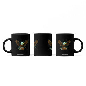 Lightning Eagle Holding Coffee Mug Football Player Gift TS12 Print Your Wear