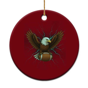 Lightning Eagle Lover Ceramic Ornament Sport Lover Gift TS12 1pc Red Print Your Wear
