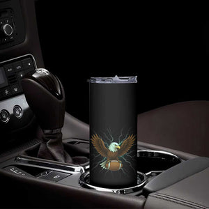 Lightning Eagle Holding Skinny Tumbler Football Player Gift TS12 Print Your Wear