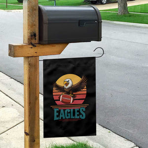 Funny Eagle Football Fan Garden Flag Retro Vintage Style TS12 Print Your Wear