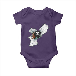 Funny Vintage PFF Baby Onesie Sport Humor Gift TS12 Purple Print Your Wear