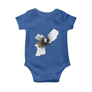 Funny Vintage PFF Baby Onesie Sport Humor Gift TS12 Royal Blue Print Your Wear