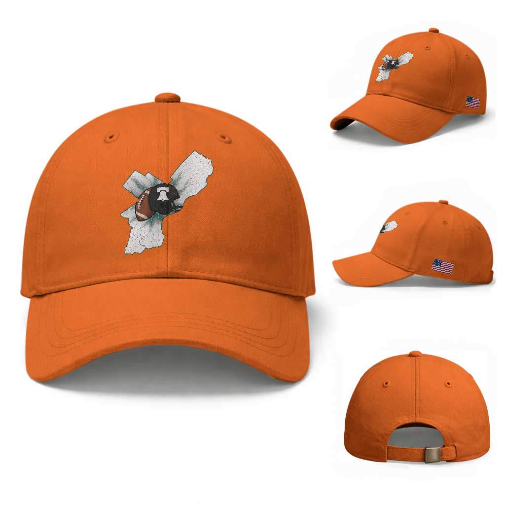 Funny Vintage PFF Baseball Cap Sport Humor Gift TS12 Baseball Cap Universal Fit Orange Print Your Wear
