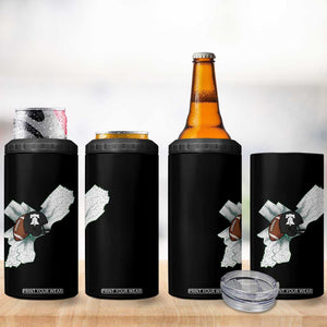 Funny Vintage PFF 4 in 1 Can Cooler Tumbler Sport Humor Gift TS12 Print Your Wear