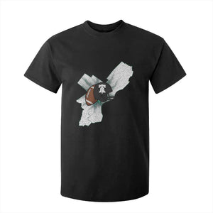 Philadelphia Liberty Bell Football Helmet Lightning Gift T Shirt For Kid TS12 Black Print Your Wear