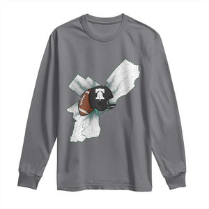 Philadelphia Liberty Bell Football Helmet Lightning Gift Long Sleeve Shirt TS12 Charcoal Print Your Wear
