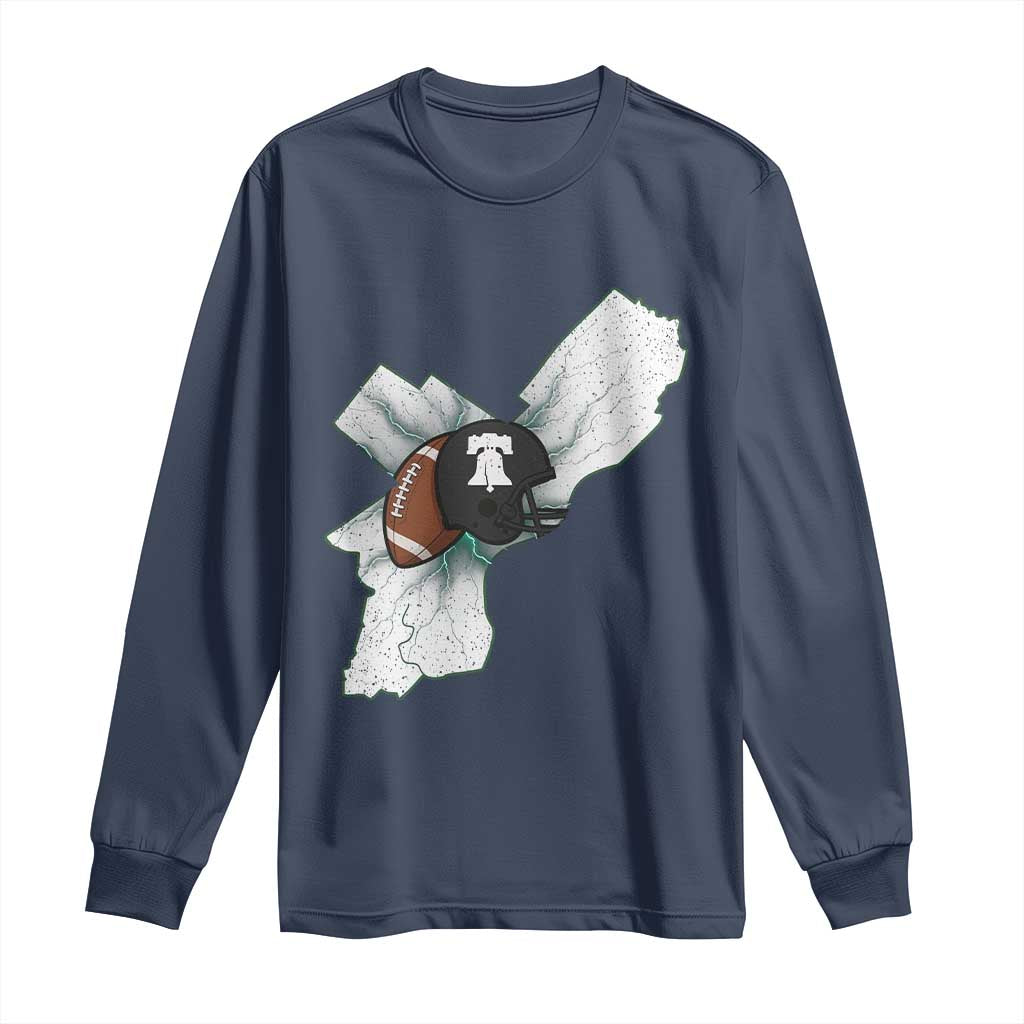 Funny Vintage PFF Long Sleeve Shirt Sport Humor Gift TS12 Navy Print Your Wear