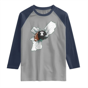 Funny Vintage PFF Raglan Shirt Sport Humor Gift TS12 Sport Gray Navy Print Your Wear