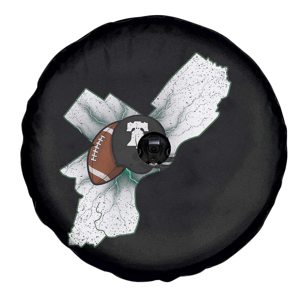 Philadelphia Liberty Bell Football Helmet Lightning Gift Spare Tire Cover TS12 Print Your Wear