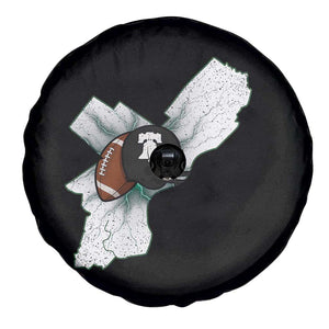 Philadelphia Liberty Bell Football Helmet Lightning Gift Spare Tire Cover TS12 Print Your Wear