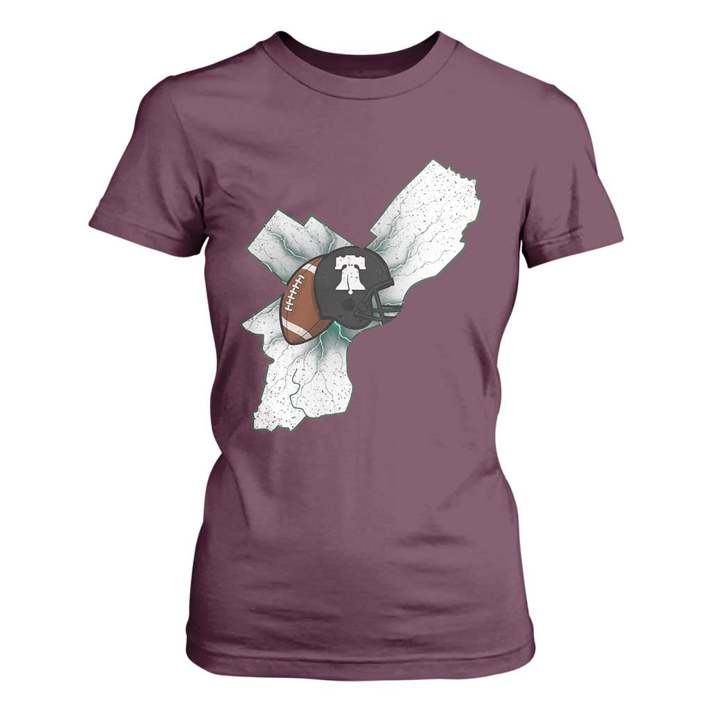 Funny Vintage PFF T Shirt For Women Sport Humor Gift TS12 Maroon Print Your Wear