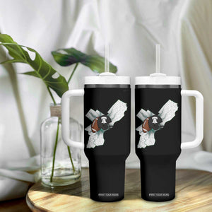 Funny Vintage PFF Tumbler With Handle Sport Humor Gift TS12 Print Your Wear