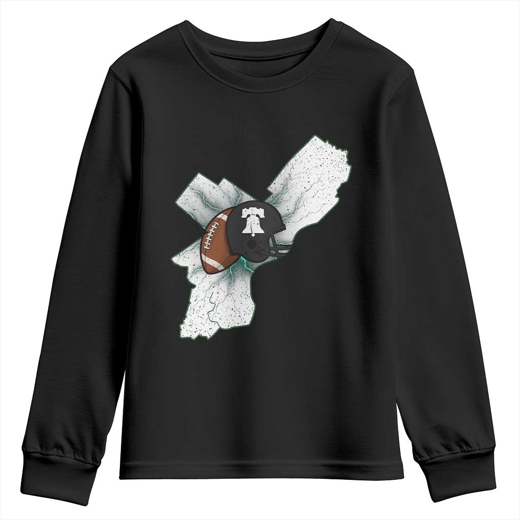 Funny Vintage PFF Youth Sweatshirt Sport Humor Gift TS12 Black Print Your Wear