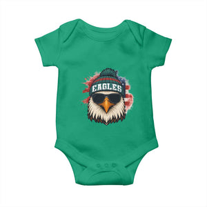 Patriotic Eagle Football Baby Onesie American Flag Pride Gift TS12 Irish Green Print Your Wear