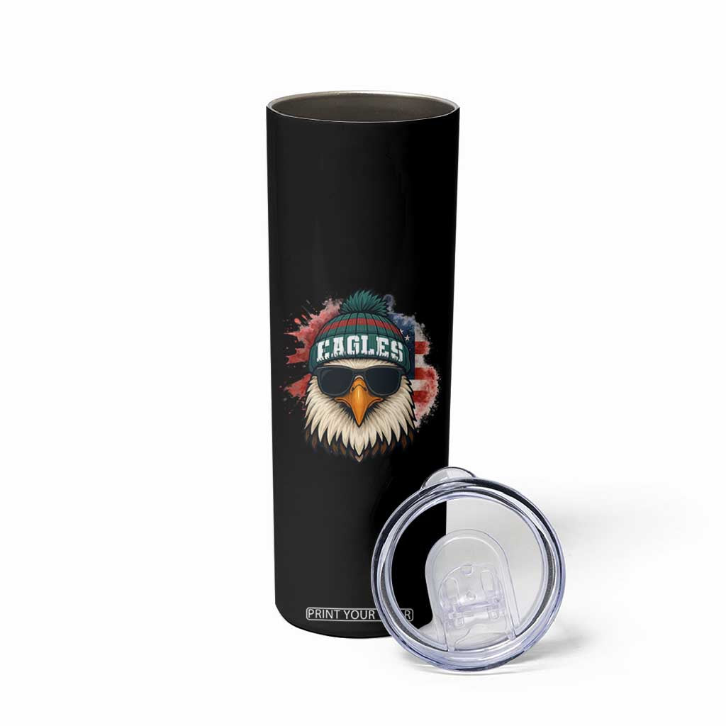 Patriotic PFE American Flag Pride Gift Skinny Tumbler TS12 Print Your Wear