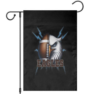 Eagle Football Power Garden Flag Game Day Sports Fan Gift TS12 Black Print Your Wear