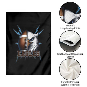 Eagle Football Power Garden Flag Game Day Sports Fan Gift TS12 Print Your Wear
