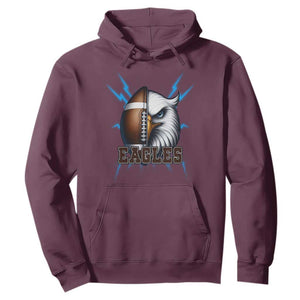 EF Power PFE Game Day Sports Fan Gift Hoodie TS12 Maroon Print Your Wear