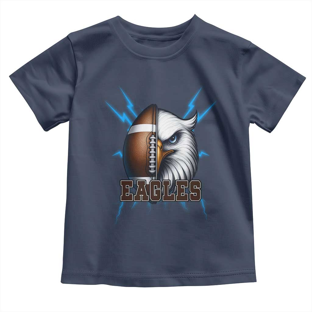 EF Power PFE Game Day Sports Fan Gift Toddler T Shirt TS12 Navy Print Your Wear