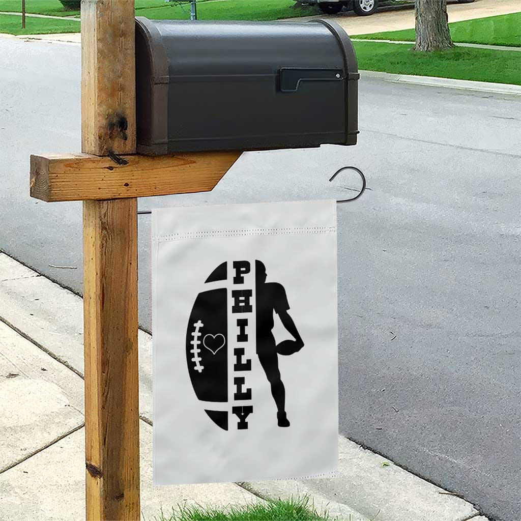 Philly Football Spirit Garden Flag Proud Fan Humor Gift TS12 Print Your Wear