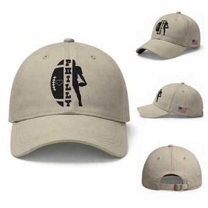 PFE Spirit Proud Fan Humor Gift Baseball Cap TS12 Baseball Cap Universal Fit Beige Print Your Wear
