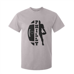 Philly Football Spirit T Shirt For Kid Proud Fan Humor Gift TS12 Ice Gray Print Your Wear