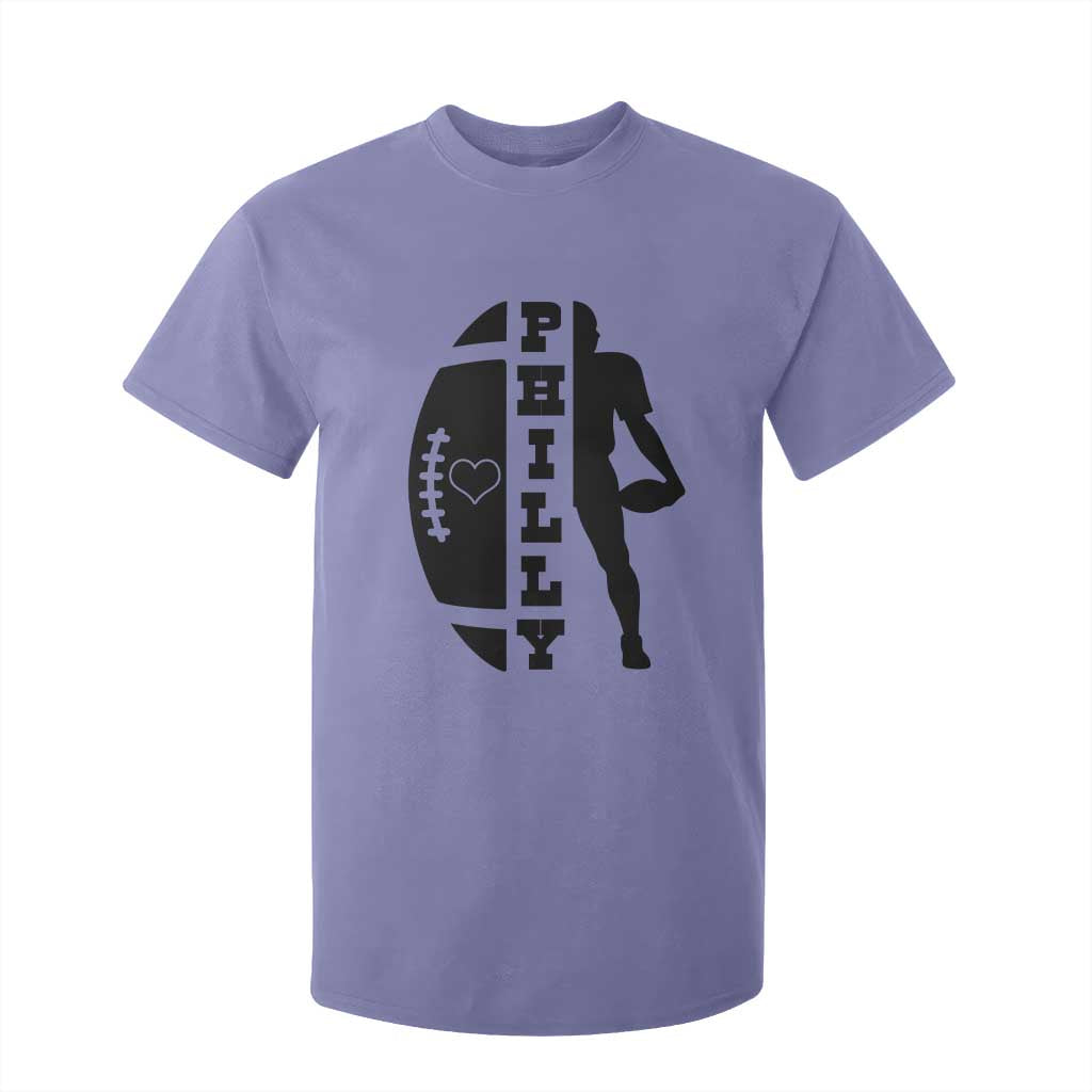 Philly Football Spirit T Shirt For Kid Proud Fan Humor Gift TS12 Violet Print Your Wear