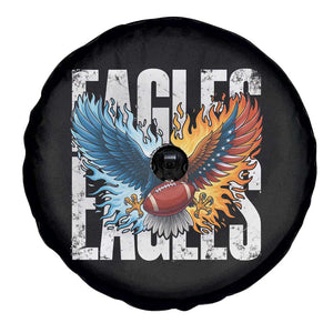 Eagles Football Spare Tire Cover Patriotic Eagle American Flag Gift TS12 Print Your Wear