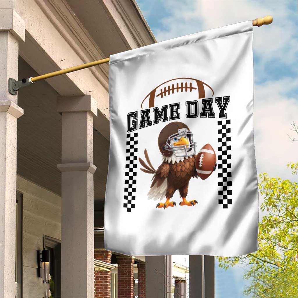 Eagle Football Garden Flag Game Day Humor Gift TS12 Print Your Wear