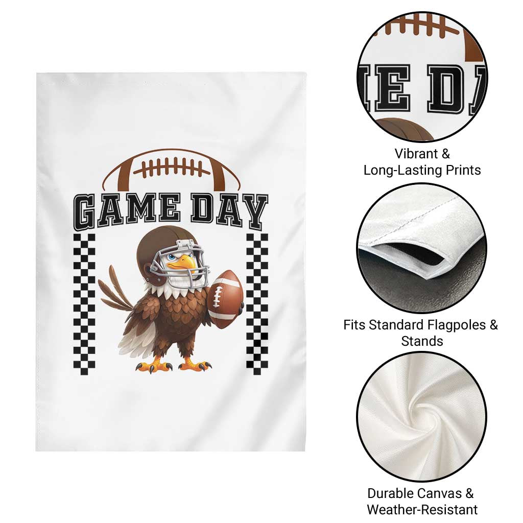 Eagle Football Garden Flag Game Day Humor Gift TS12 Print Your Wear