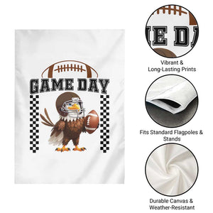 Eagle Football Garden Flag Game Day Humor Gift TS12 Print Your Wear