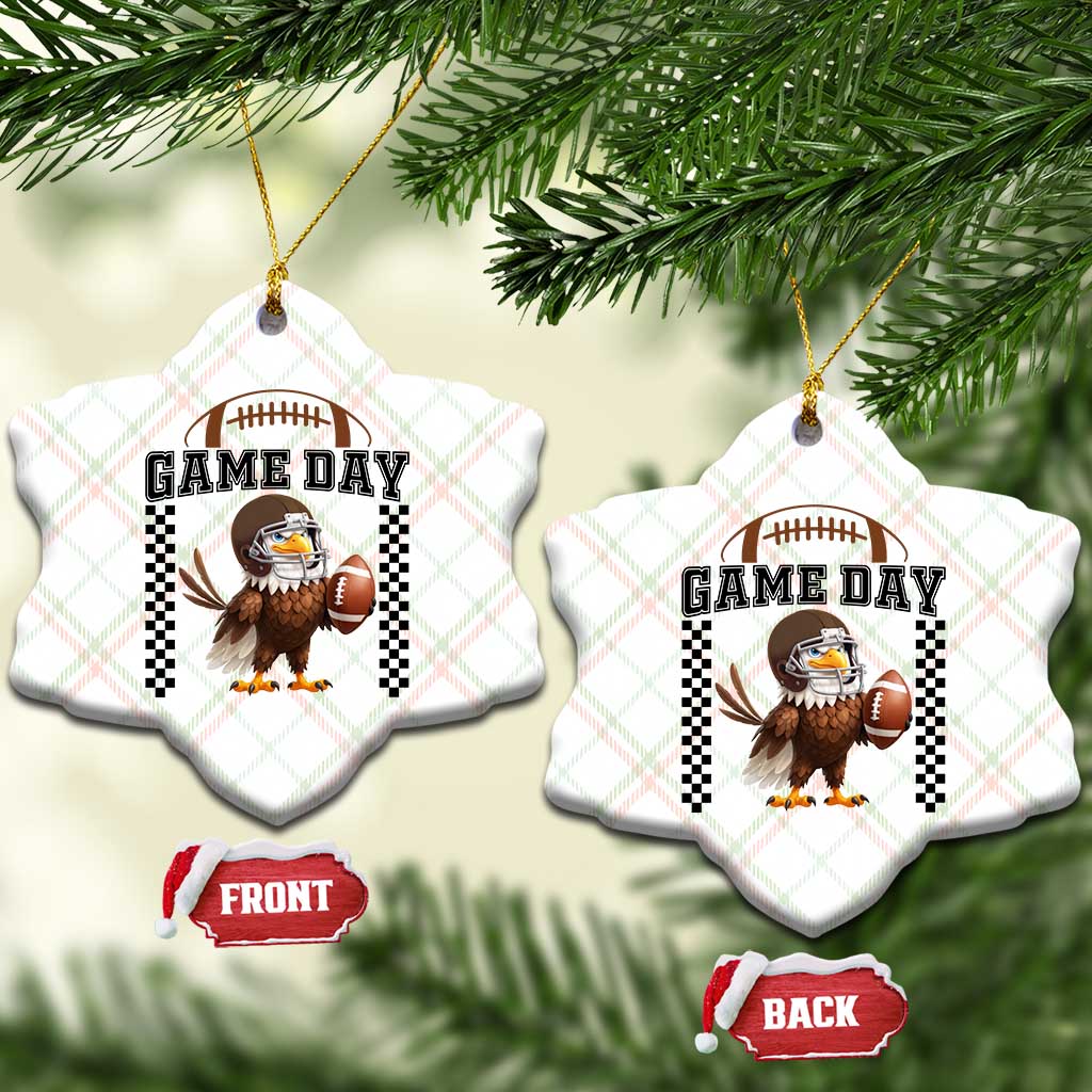 Eagle Football Ceramic Ornament Game Day Humor Gift TS12 Print Your Wear