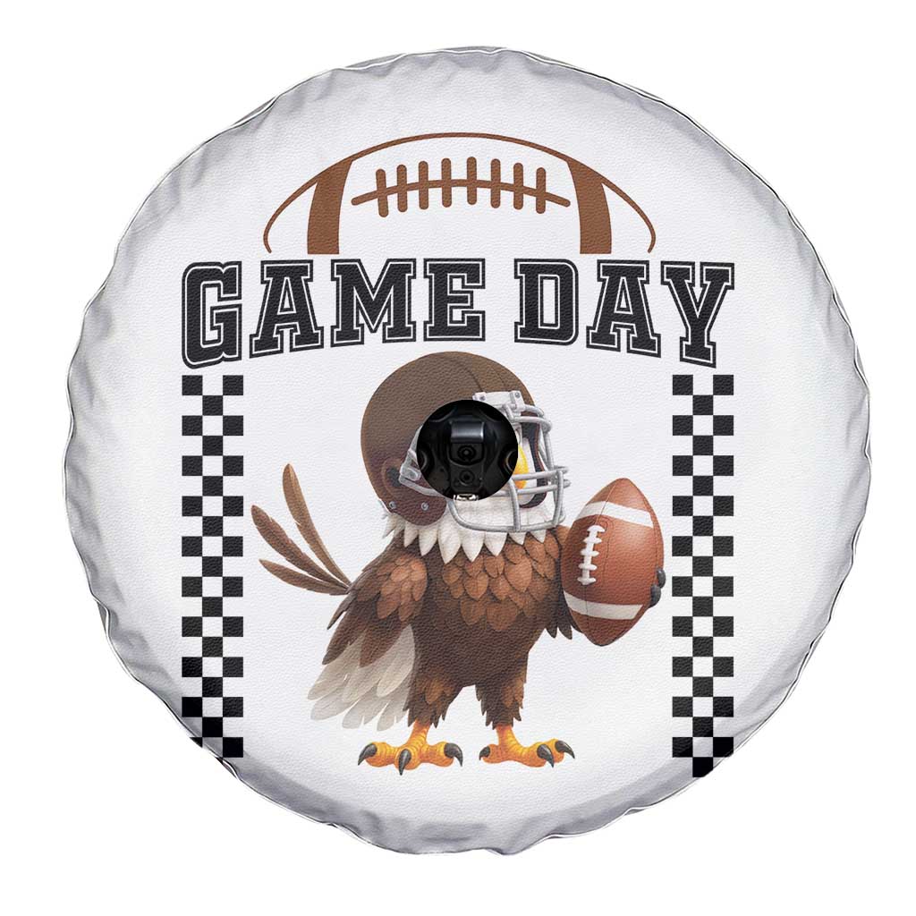 Eagle Football Spare Tire Cover Game Day Humor Gift TS12 Print Your Wear