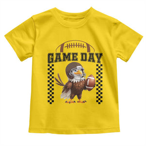 Eagle Football Toddler T Shirt Game Day Humor Gift TS12 Daisy Print Your Wear