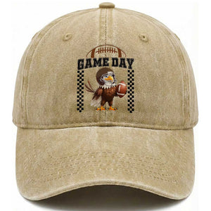 Funny EFF Game Day Humor Gift Washed Cotton Baseball Cap TS12 Print Your Wear
