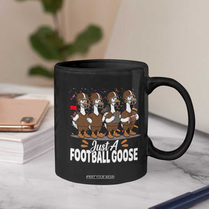 Just A Football Goose Coffee Mug Animal Sports Fan Gift TS12 Print Your Wear