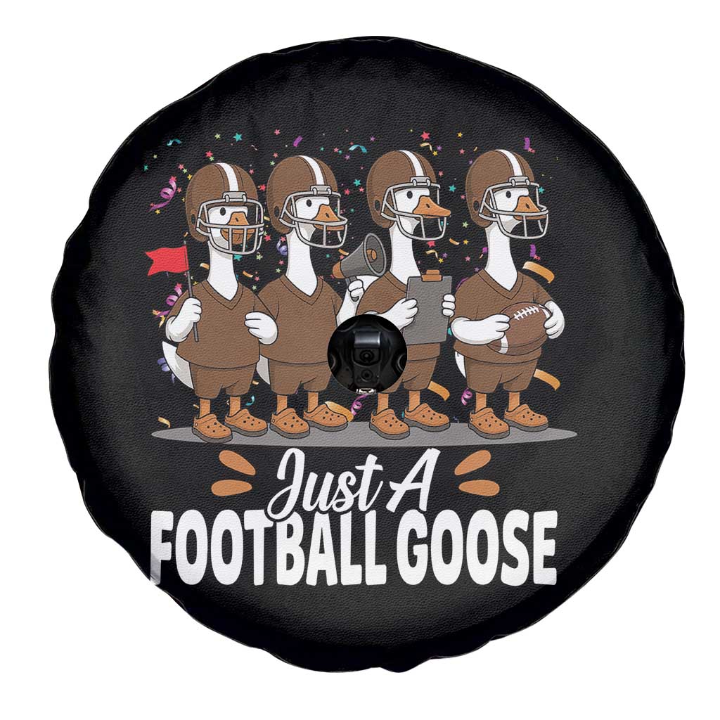 Just A Football Goose Spare Tire Cover Animal Sports Fan Gift TS12 Print Your Wear