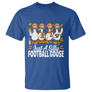 Just A Silly Football T Shirt Animal Sports Fan Gift TS12 Royal Blue Print Your Wear