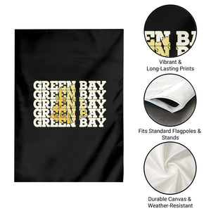 Green Bay Football Fan Cheese Lover Garden Flag Supporter Gift Idea TS12 Print Your Wear