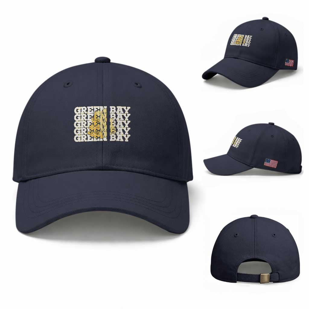 GFF Cheese Lover Baseball Cap Supporter Gift Idea TS12 Baseball Cap Universal Fit Navy Print Your Wear