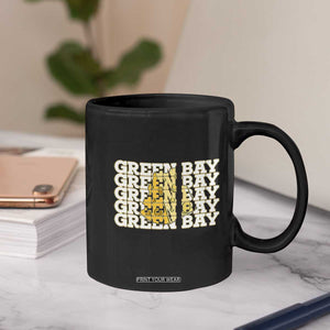 Green Bay Football Fan Cheese Lover Coffee Mug Supporter Gift Idea TS12 Print Your Wear