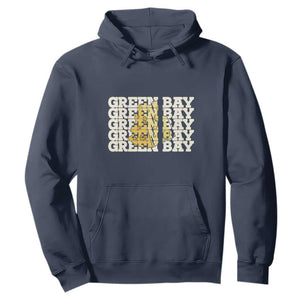 Green Bay Football Fan Cheese Lover Hoodie Supporter Gift Idea TS12 Navy Print Your Wear