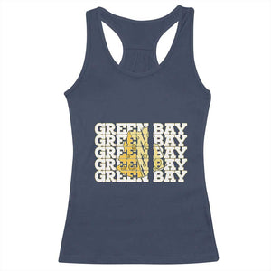 Green Bay Football Fan Cheese Lover Racerback Tank Top Supporter Gift Idea - Print Your Wear
