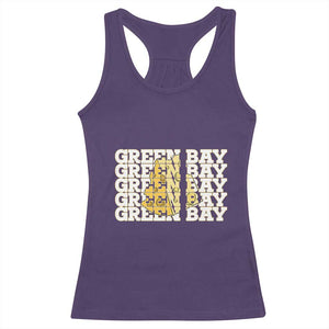 Green Bay Football Fan Cheese Lover Racerback Tank Top Supporter Gift Idea - Print Your Wear