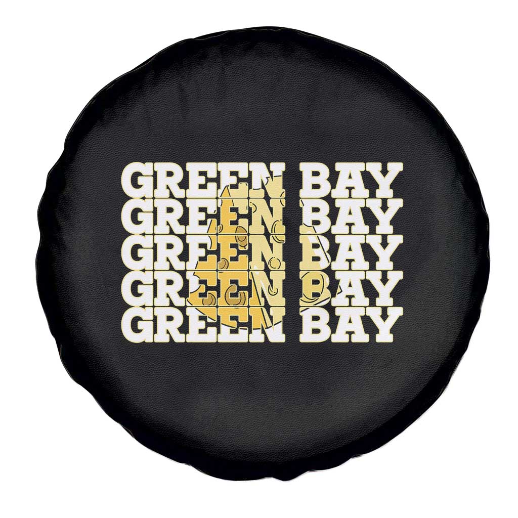 Green Bay Football Fan Cheese Lover Spare Tire Cover Supporter Gift Idea TS12 Print Your Wear