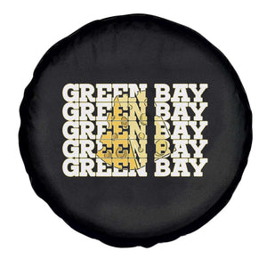 Green Bay Football Fan Cheese Lover Spare Tire Cover Supporter Gift Idea TS12 Print Your Wear