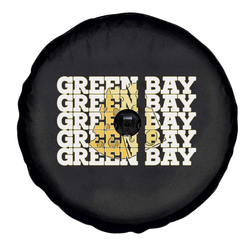 Green Bay Football Fan Cheese Lover Spare Tire Cover Supporter Gift Idea TS12 Print Your Wear